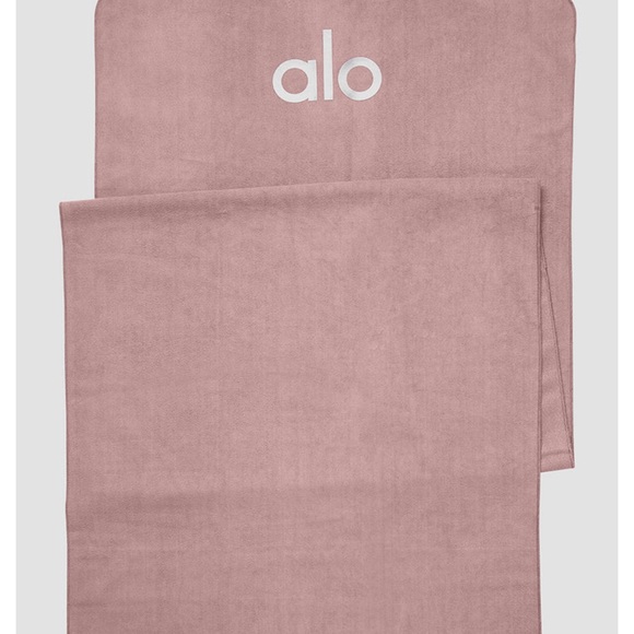 Alo Pink Yoga Towel - Picture 1 of 1